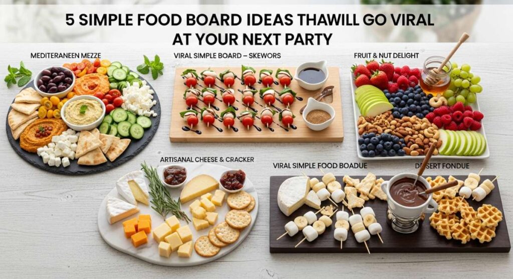 featured: 5 simple food board ideas that will go viral at your next party