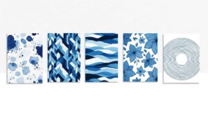 featured: 5 stunning blue and white designs you can master today