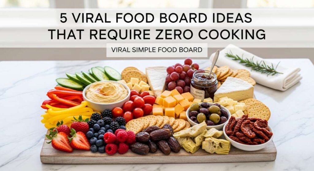 featured: 5 viral food board ideas that require zero cooking