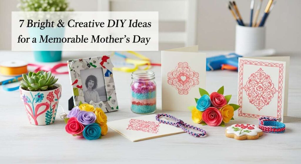 featured: 7 bright & creative diy ideas for a memorable mother's day