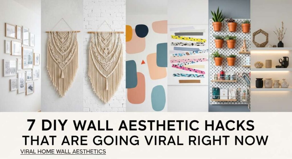 featured: 7 diy wall aesthetic hacks that are going viral right now