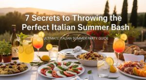 featured: 7 secrets to throwing the perfect italian summer bash