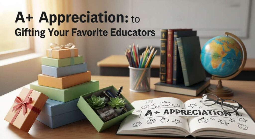 A+ Appreciation: The Definitive Guide to Gifting Your Favorite Educators featured: a+ appreciation: the definitive guide to gifting your favorite educators