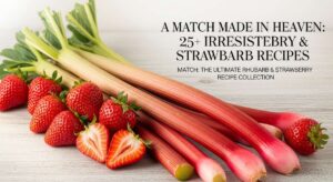 featured: a match made in heaven: 25+ irresistible strawberry & rhubarb recipes