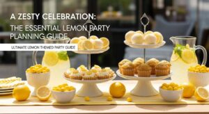 featured: a zesty celebration: the essential lemon party planning guide