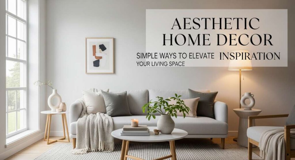 featured: aesthetic home decor: simple ways to elevate your living space