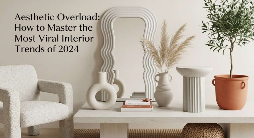 featured: aesthetic overload: how to master the most viral interior trends of 2024