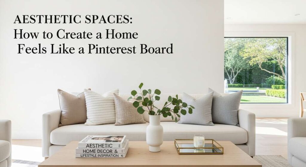 featured: aesthetic spaces: how to create a home that feels like a pinterest board