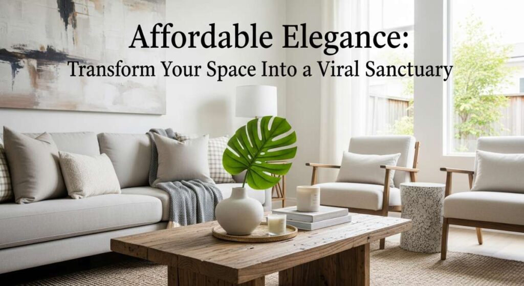 featured: affordable elegance: transform your space into a viral sanctuary