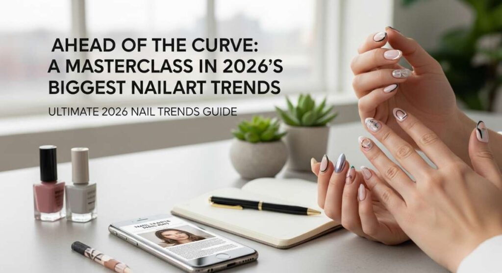 featured: ahead of the curve: a masterclass in 2026's biggest nail art trends