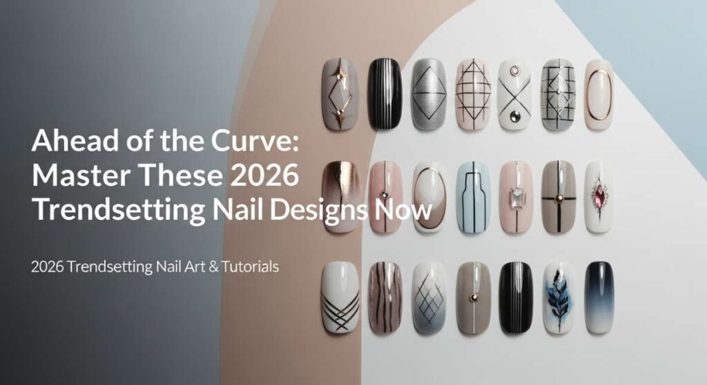 featured: ahead of the curve: master these 2026 trendsetting nail designs now