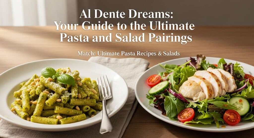 featured: al dente dreams: your guide to the ultimate pasta and salad pairings
