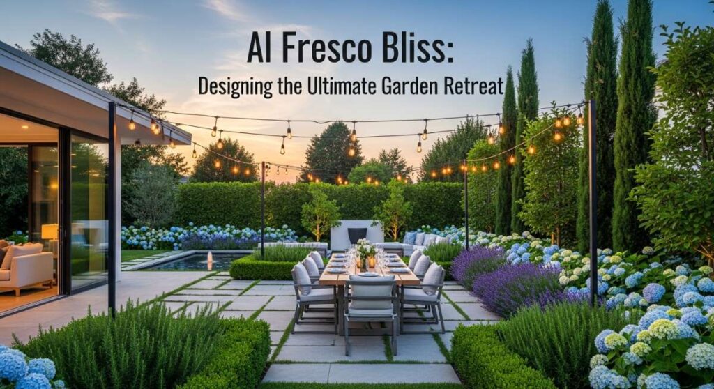 featured: al fresco bliss: designing the ultimate summer garden retreat