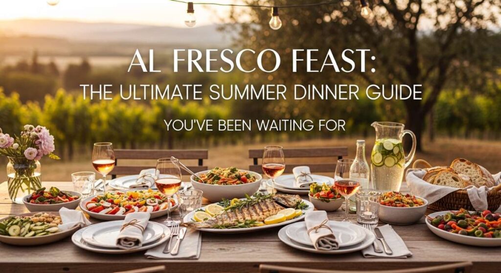 featured: al fresco feast: the ultimate summer dinner guide you’ve been waiting for