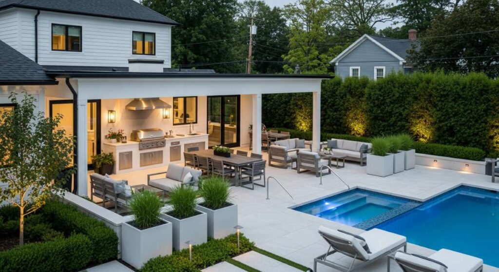 featured: al fresco opulence: transforming your backyard into a five star retreat