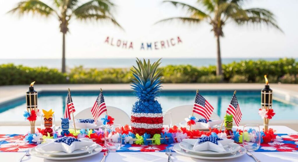 Aloha America: 5 Stunning Tropical Decorations for Your July 4th Bash featured: aloha america: 5 stunning tropical decorations for your july 4th bash