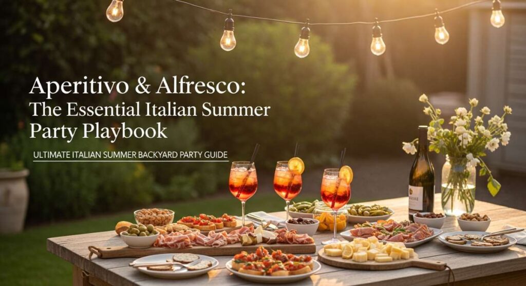 featured: aperitivo & alfresco: the essential italian summer party playbook