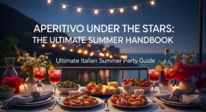 featured: aperitivo under the stars: the ultimate italian summer party handbook