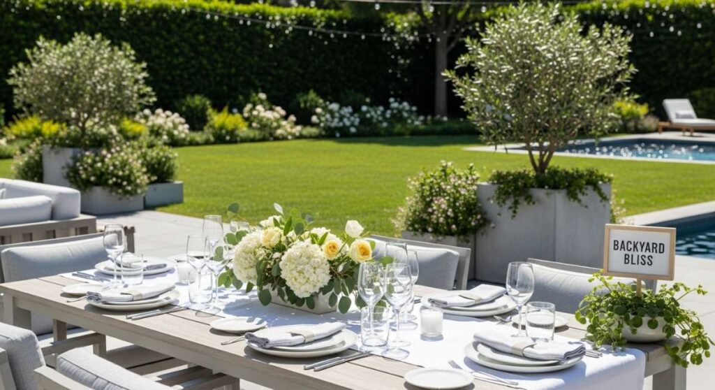 featured: backyard bliss: 10 secrets to stress free summer entertaining