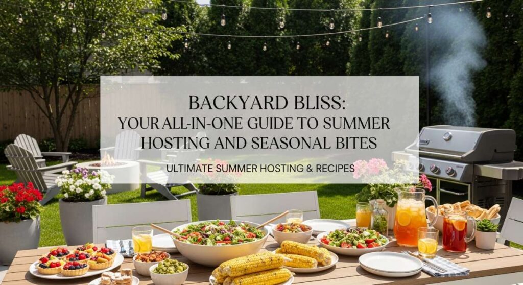 featured: backyard bliss: your all in one guide to summer hosting and seasonal bites