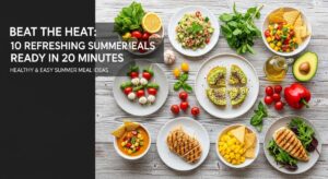 featured: beat the heat: 10 refreshing summer meals ready in 20 minutes