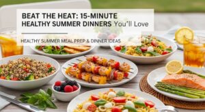 featured: beat the heat: 15 minute healthy summer dinners you’ll love