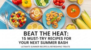 featured: beat the heat: 15 must try recipes for your next summer bash