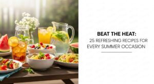 featured: beat the heat: 25 refreshing recipes for every summer occasion