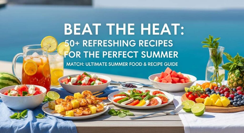featured: beat the heat: 50+ refreshing recipes for the perfect summer