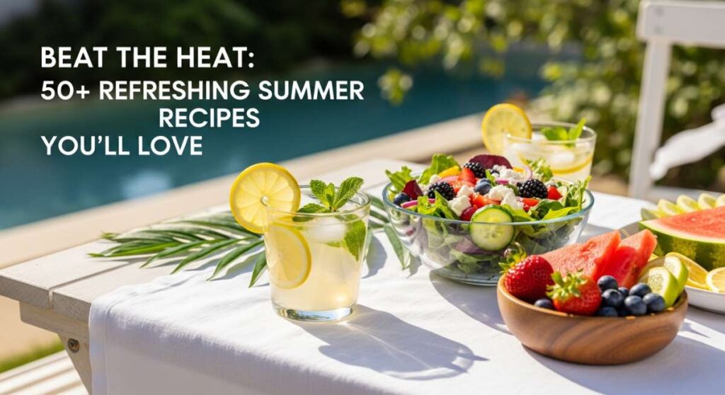 featured: beat the heat: 50+ refreshing summer recipes you'll love
