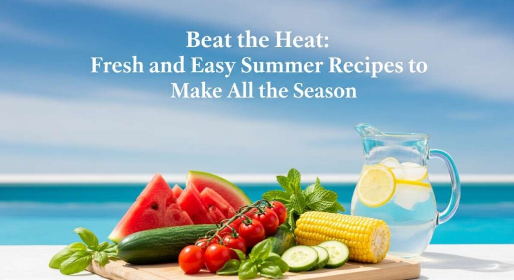 featured: beat the heat: fresh and easy summer recipes to make all season