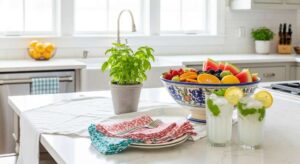 featured: beat the heat: how to refresh your kitchen for summer entertaining