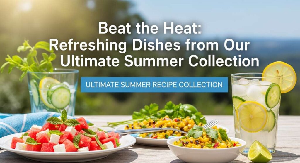 featured: beat the heat: refreshing dishes from our ultimate summer collection