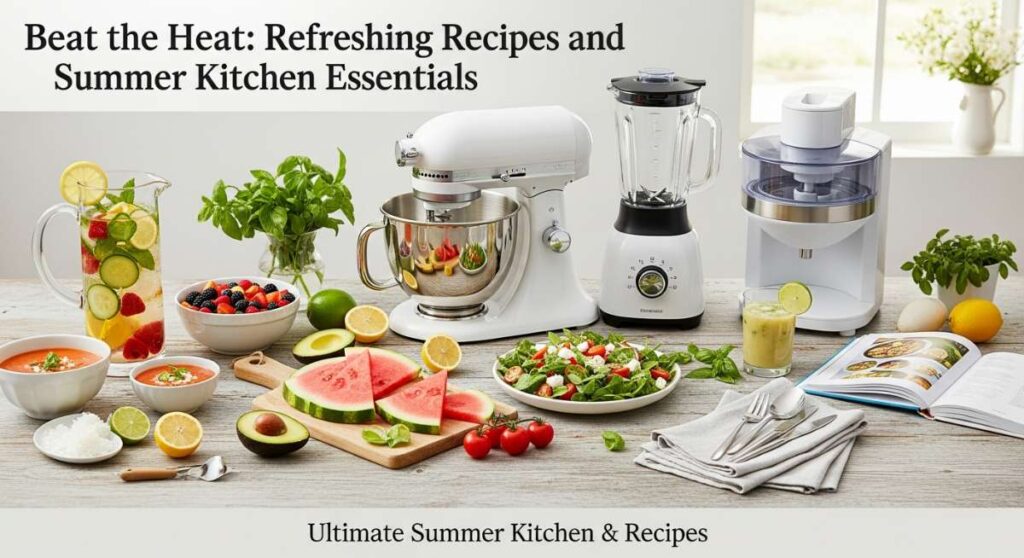 Beat the Heat: Refreshing Recipes and Summer Kitchen Essentials featured: beat the heat: refreshing recipes and summer kitchen essentials