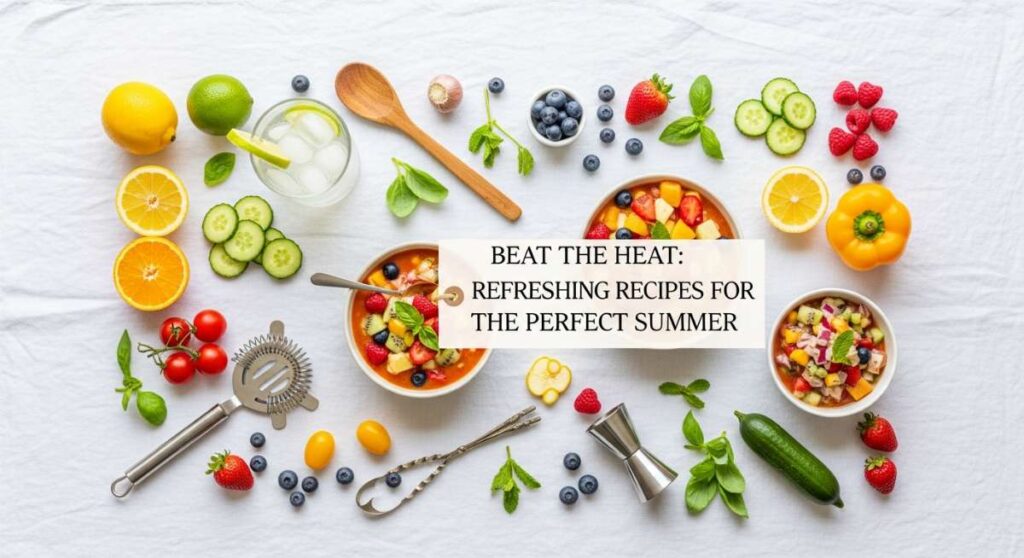 featured: beat the heat: refreshing recipes for the perfect summer
