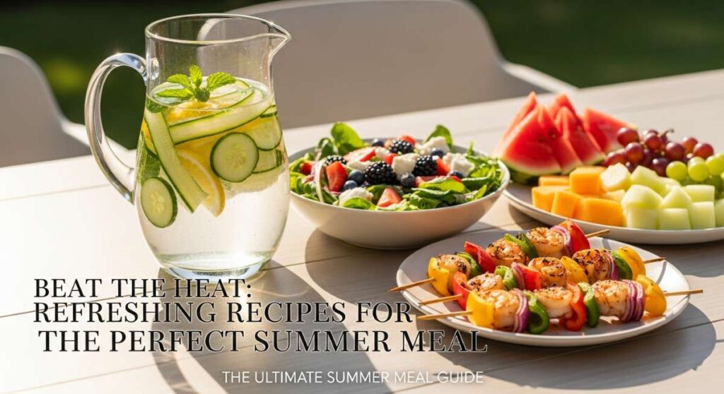 featured: beat the heat: refreshing recipes for the perfect summer meal