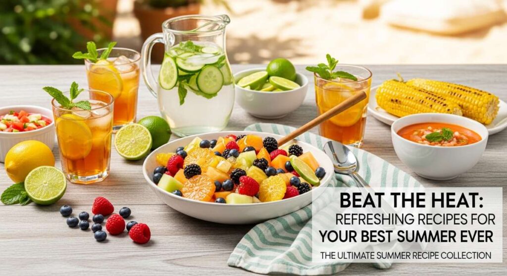featured: beat the heat: refreshing recipes for your best summer ever