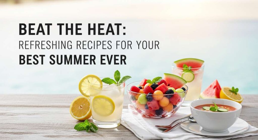 featured: beat the heat: refreshing recipes for your best summer ever