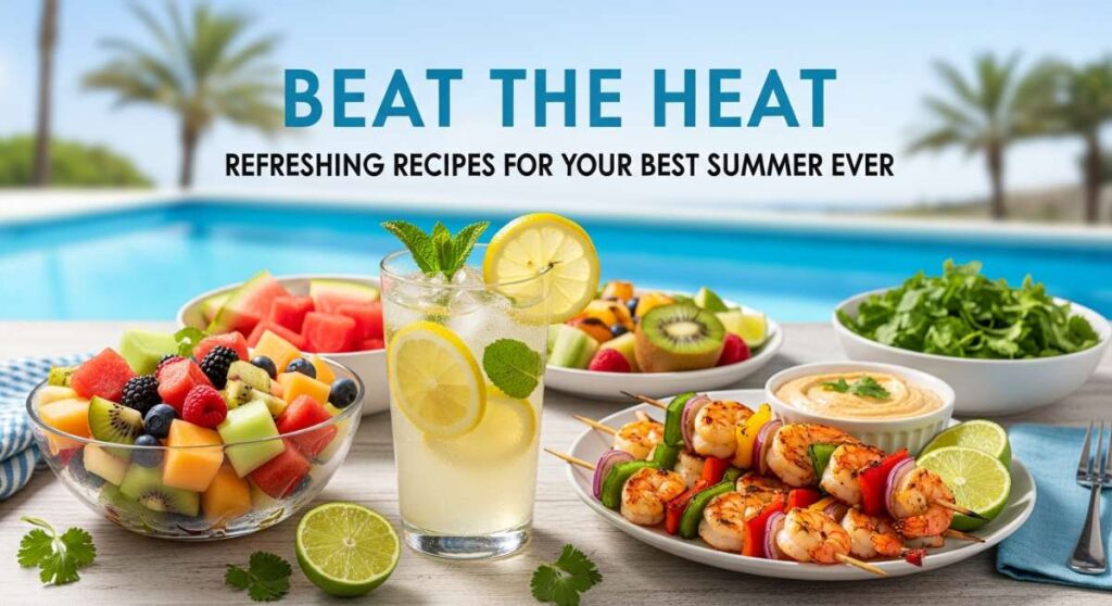 Beat the Heat: Refreshing Recipes for Your Best Summer Ever featured: beat the heat: refreshing recipes for your best summer ever