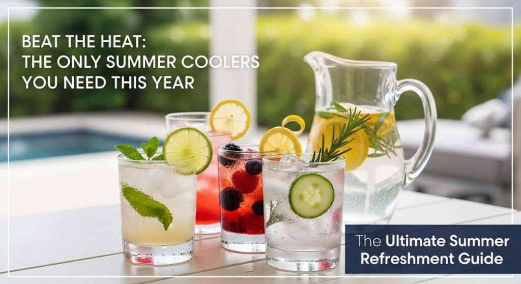 featured: beat the heat: the only summer coolers you need this year