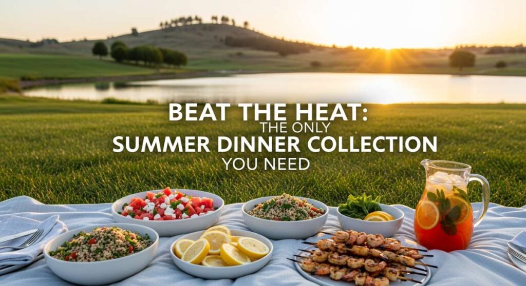 featured: beat the heat: the only summer dinner collection you need