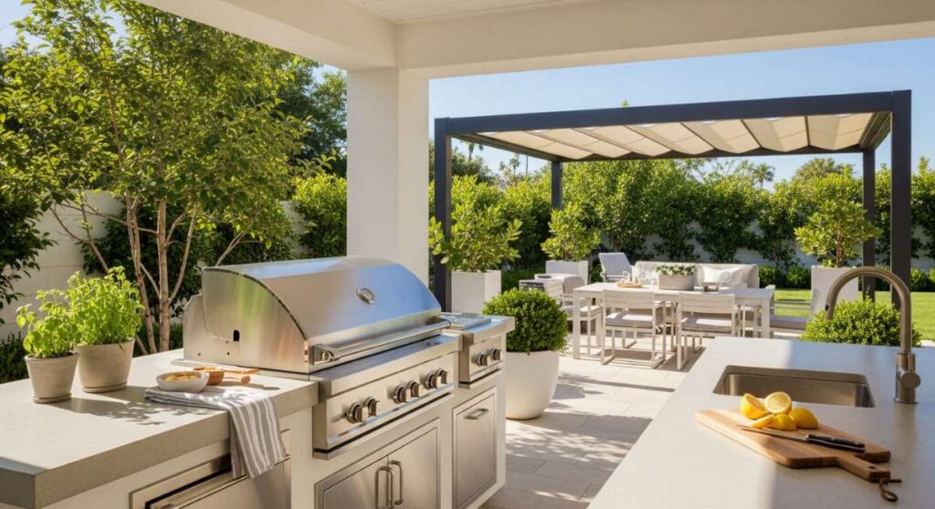 featured: beat the heat: transforming your space into a summer kitchen oasis