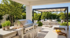 featured: beat the heat: transforming your space into a summer kitchen oasis