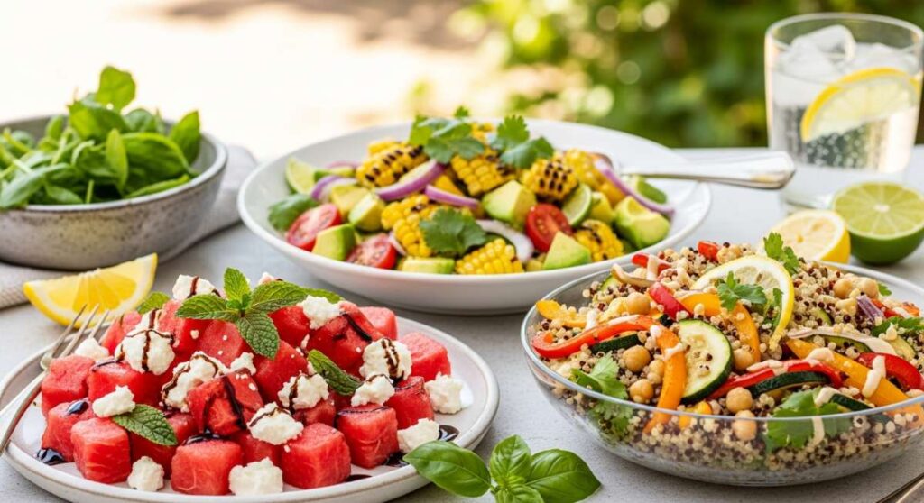 featured: beat the heat with these vibrant and nutritious summer salads