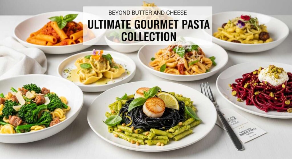 featured: beyond butter and cheese: the ultimate gourmet pasta collection