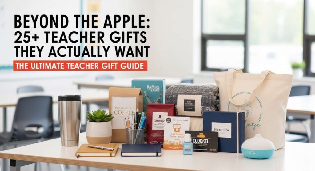 featured: beyond the apple: 25+ teacher gifts they actually want