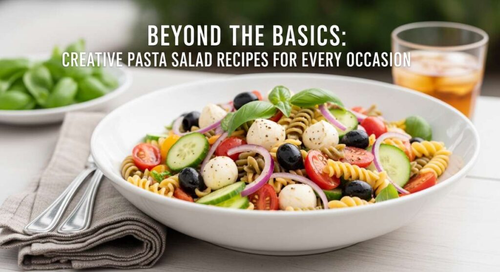featured: beyond the basics: creative pasta salad recipes for every occasion