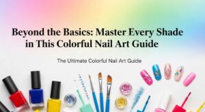 featured: beyond the basics: master every shade in this colorful nail art guide