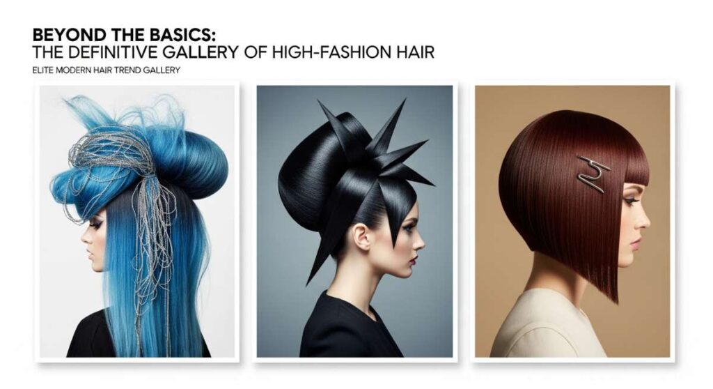 featured: beyond the basics: the definitive gallery of high fashion hair