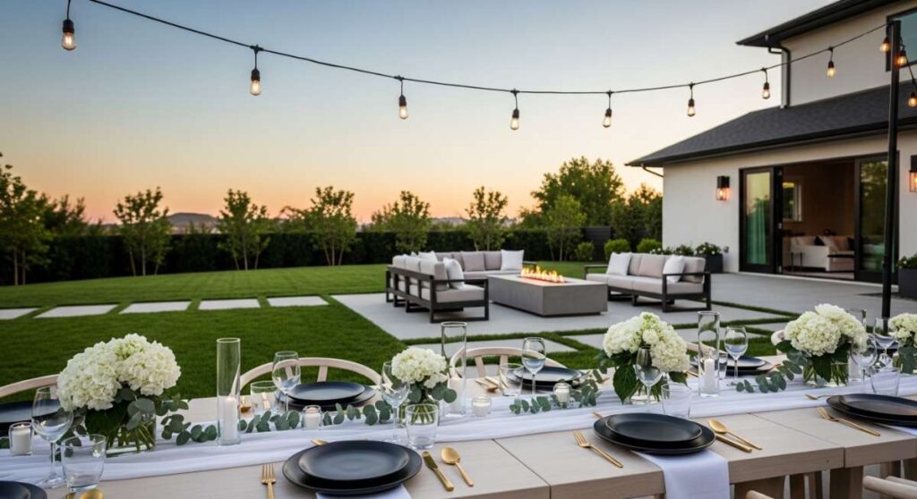 featured: beyond the bbq: how to design a chic outdoor party aesthetic